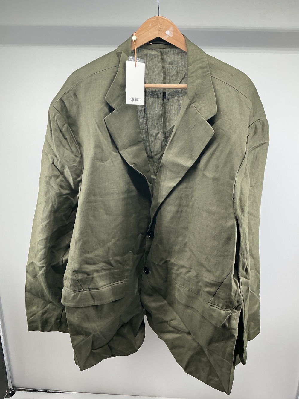 100% European Linen Blazer
